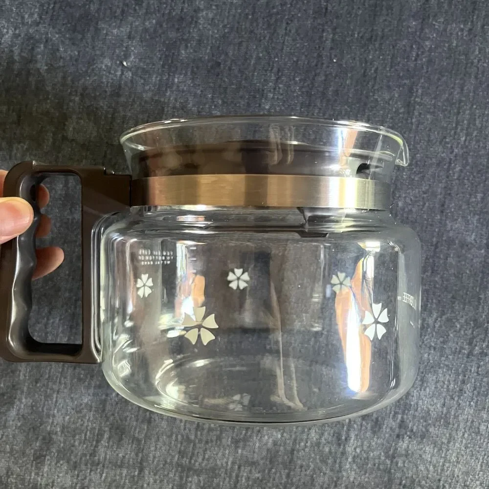 Vintage Mr. Coffee 10 Cup deluxe Glass Decanter Model D-10 Replacement 1985